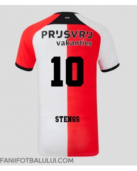 Feyenoord Calvin Stengs #10 Tricou Fotbal Replică 2024-25 Barbati Acasa